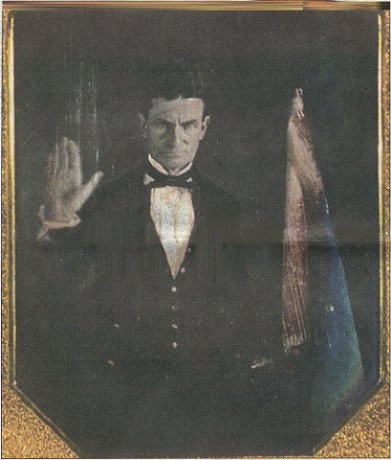 [Photo: John Brown; Kansas History Web Site