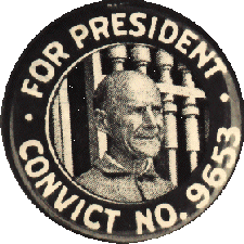 1920, Deb's campaign pin